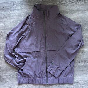 Columbia Sportswear Women's Windbreaker Bomber Jacket Size XS Purple/Lavender